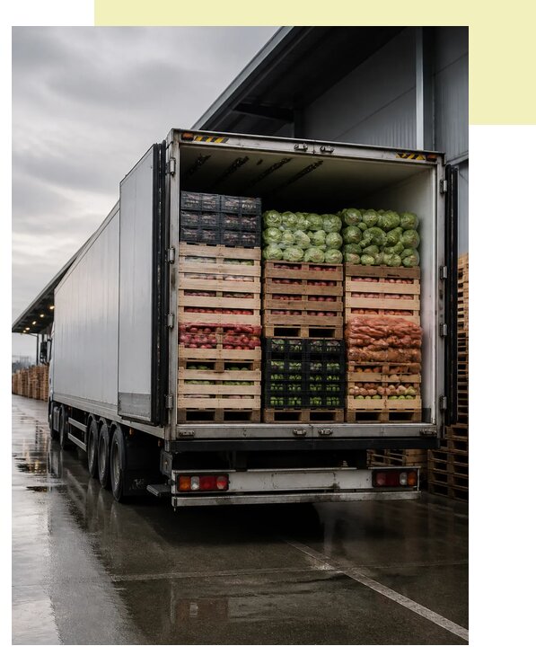 Перевозка плодоовощной продукции в Тверь по цене от 5435 р. | Агросервис-Твр