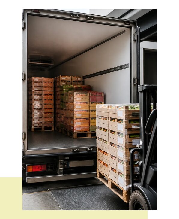 Перевозка сельхозпродукции на паллетах с доставкой в Тверь