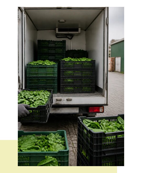 Перевозка шпината в Тверь с сохранением свежести продукции